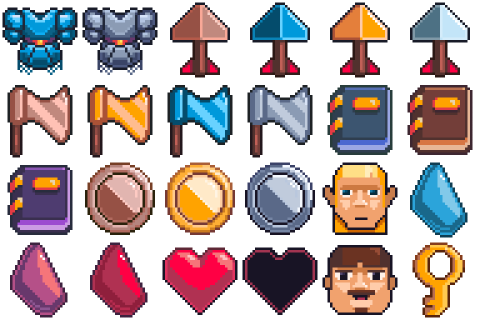 Kickpixel的RPG图标封面
