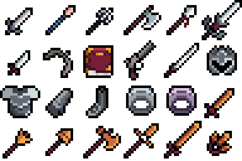 RPG完整武器装备道具包封面