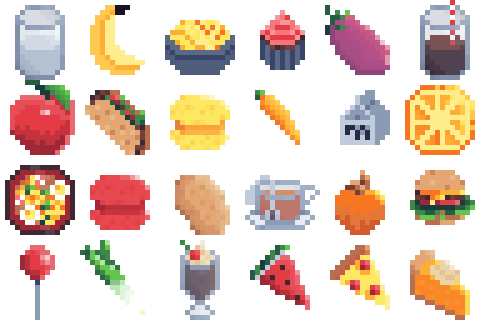 一套食物合集封面