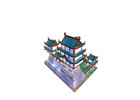 大型日式城堡