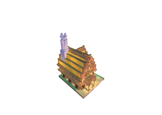 中世纪海港小屋