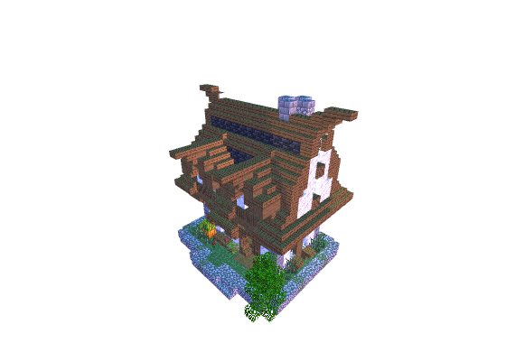 中世纪酒店小屋