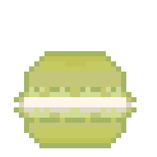 macaron green