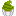 green cupcake
