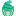 teal cupcake