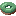 green donut plain