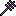 Spiked rod - amethyst